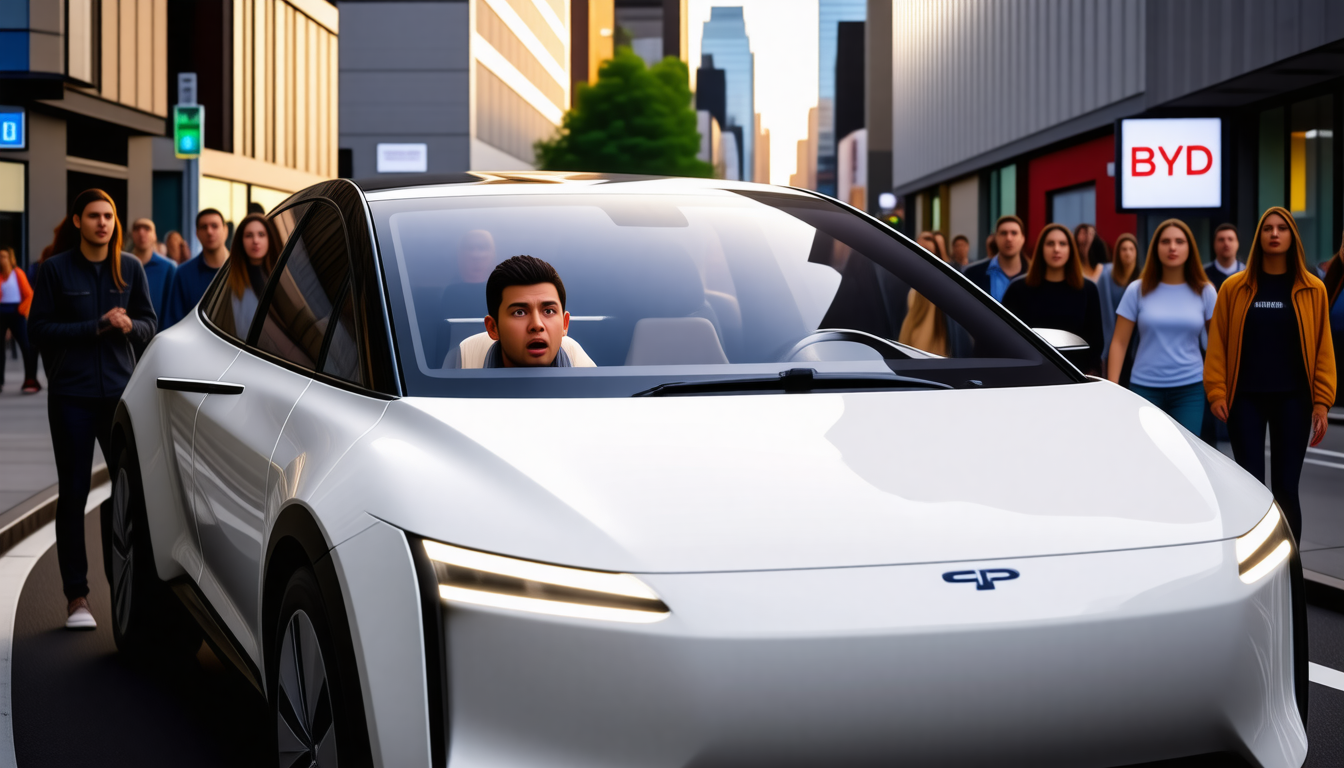 découvrez comment byd, le géant chinois de l'électrique, fait face à un arrêt inattendu qui pourrait bouleverser son ascension sur le marché automobile. quelles en seront les conséquences pour l'avenir de la mobilité électrique ?