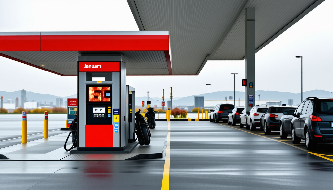 découvrez pourquoi le prix du carburant augmentera de 6 centimes à partir du 1er janvier 2026 et quelles en sont les principales raisons.