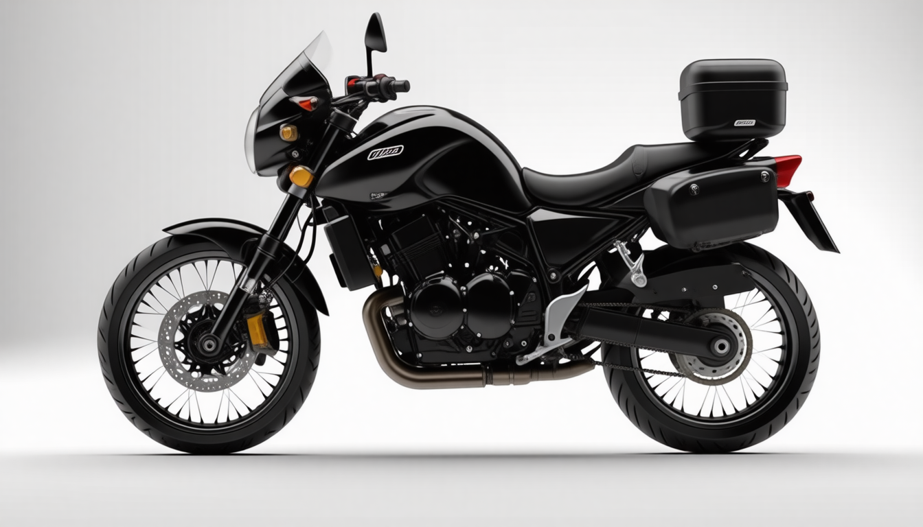 découvrez cette moto à moteur 3 cylindres, très appréciée, désormais équipée d'une bagagerie intégrée, prête à rivaliser avec la honda cb1000gt selon l'automobile magazine.