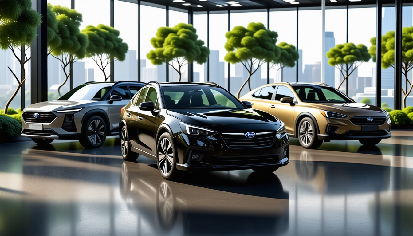 découvrez les trois derniers modèles électriques de subaru, alliant innovation, performance et respect de l'environnement. explorez ces véhicules écologiques qui redéfinissent votre expérience de conduite.