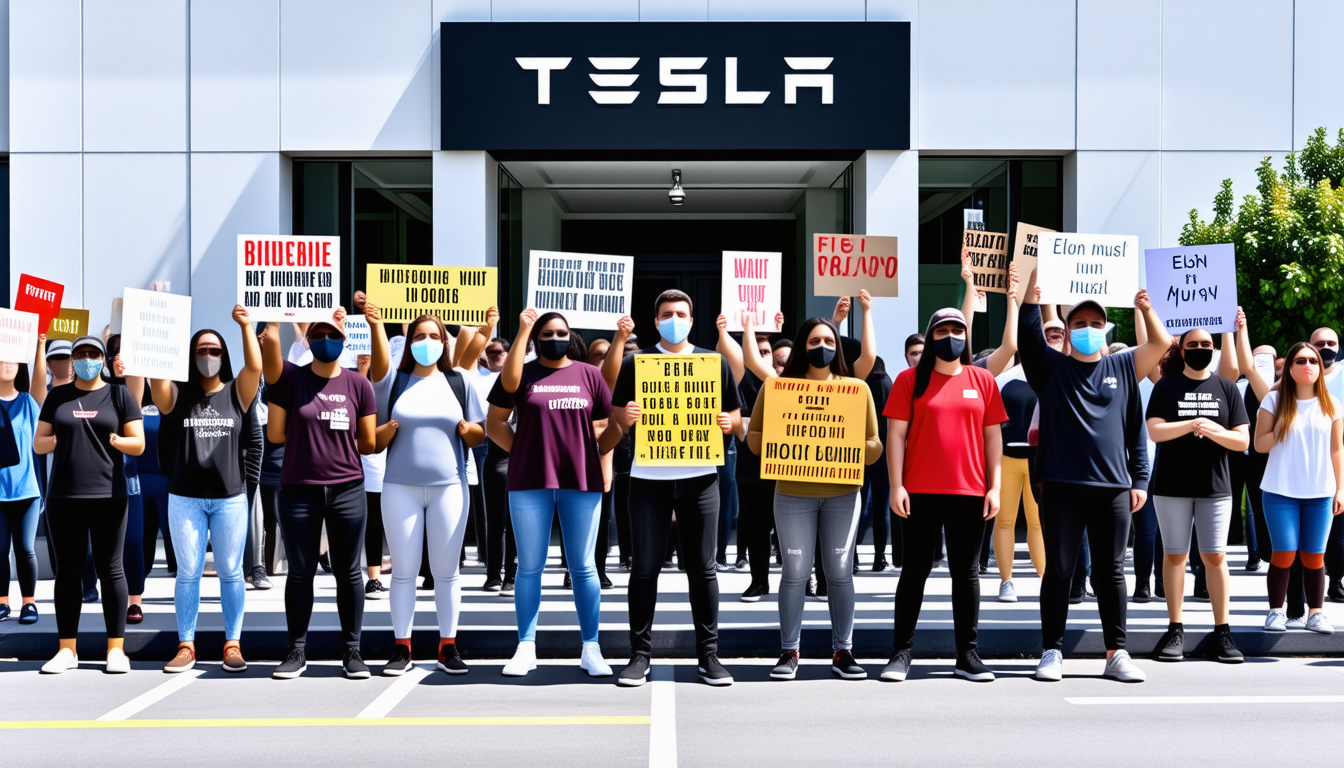 découvrez les récentes manifestations qui se tiennent devant les magasins tesla à travers les états-unis, alors que des groupes s'opposent à elon musk et ses décisions. analyse des impacts de ces mouvements sur l'image de la marque et les réactions des supporters.