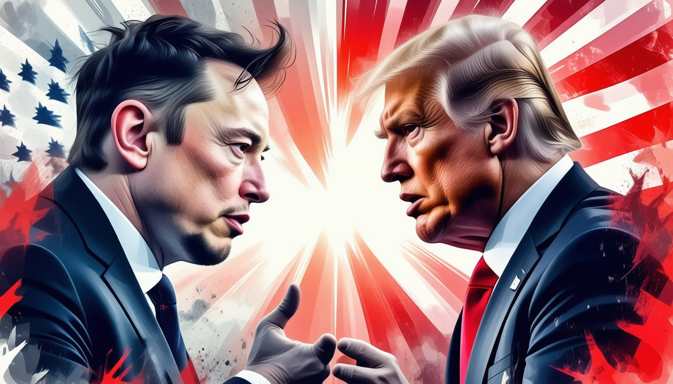 dans une déclaration publique controversée, elon musk n'hésite pas à qualifier peter navarro, ancien conseiller économique de trump, de 'crétin'. découvrez les détails de cet échange inattendu et les réactions qu'il suscite.