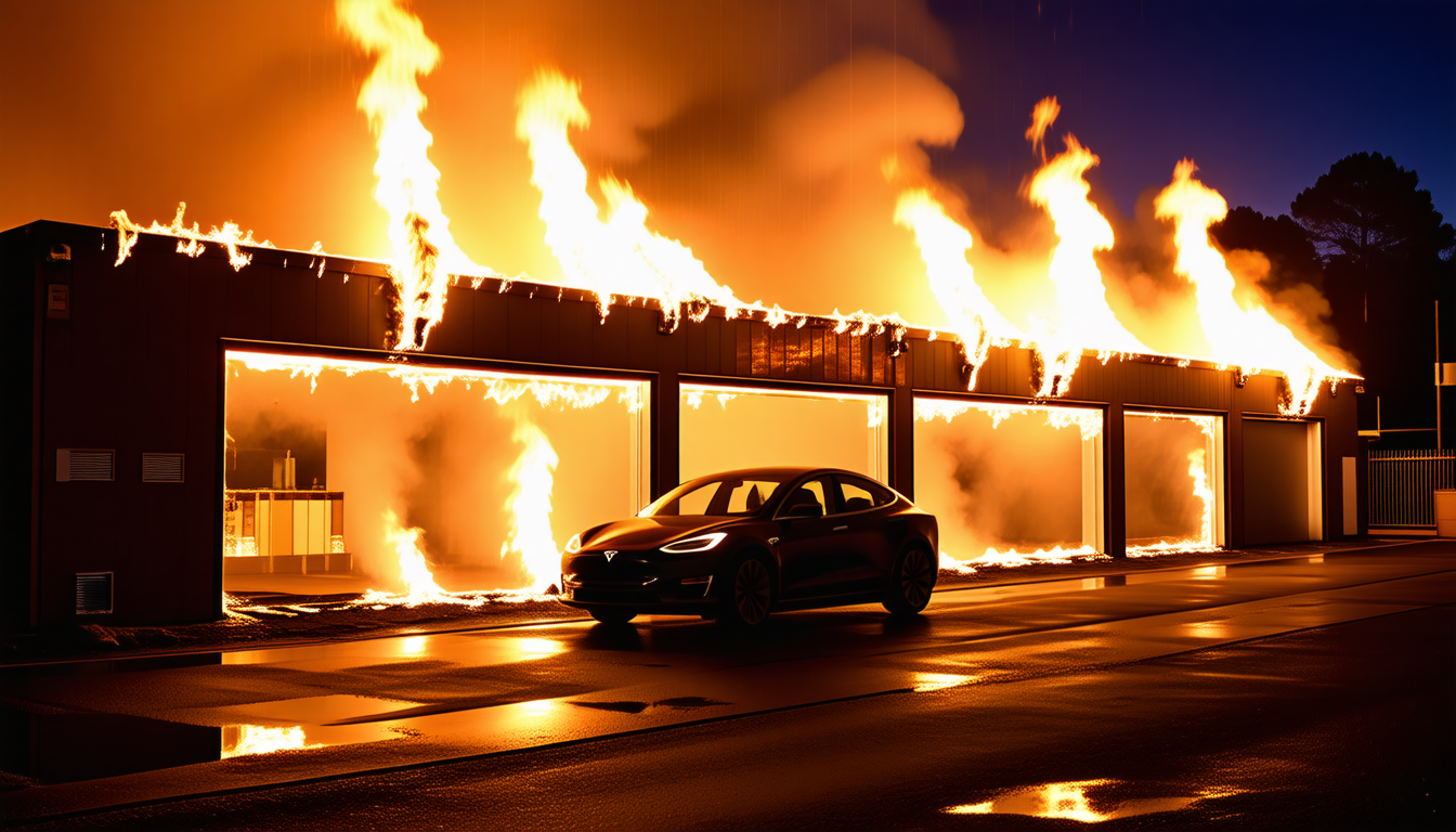 découvrez les récentes déclarations d'elon musk qui qualifie l'incendie d'un nouveau garage tesla d'acte de terrorisme. analyse des implications et des réactions face à cette situation alarmante dans le monde de l'automobile et des technologies.
