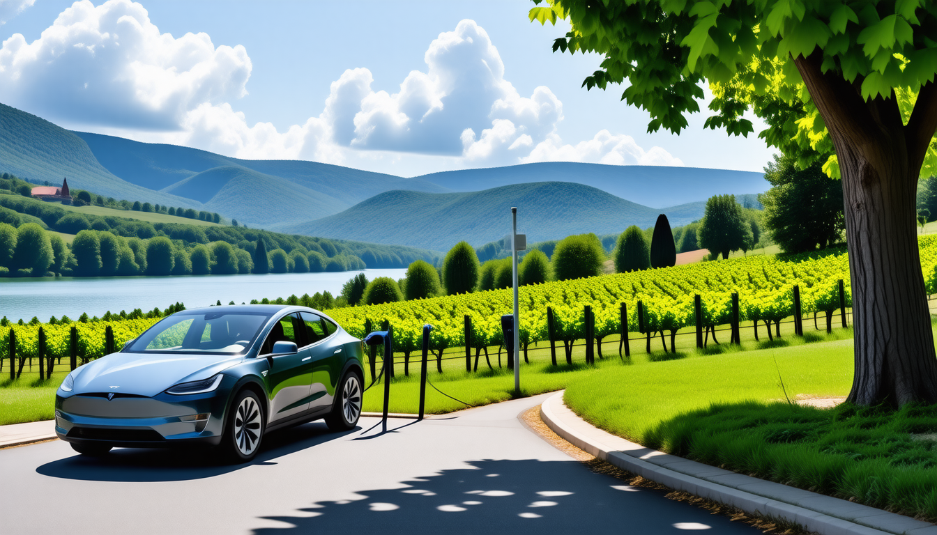découvrez comment profiter de vos vacances dans le rhône avec une voiture électrique. préparez-vous à une heure de recharge minimum pour explorer les magnifiques paysages et attractions de la région.