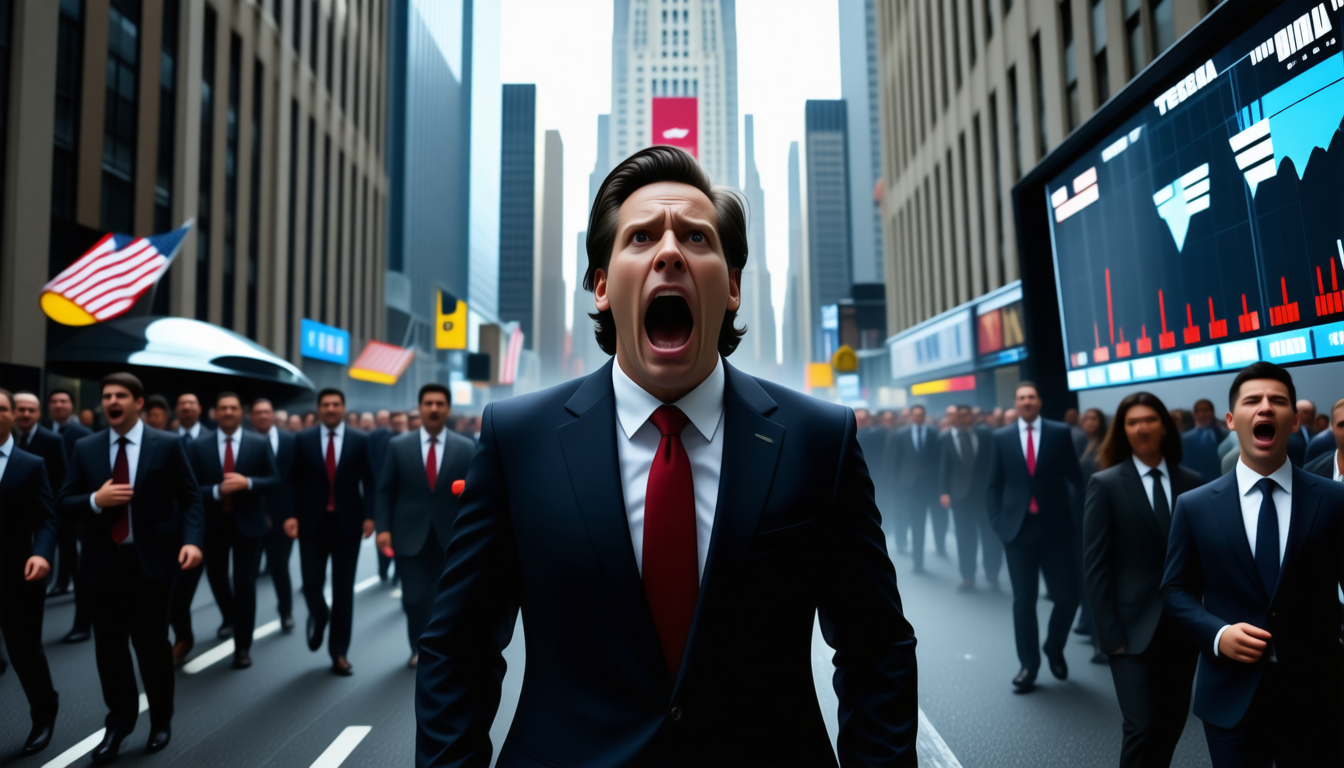 découvrez comment la valorisation de tesla a été réduite de moitié depuis l'élection de trump, plongeant l'entreprise de musk dans une chute dramatique à wall street. analyse des facteurs économiques et politiques qui ont influencé cette tendance.