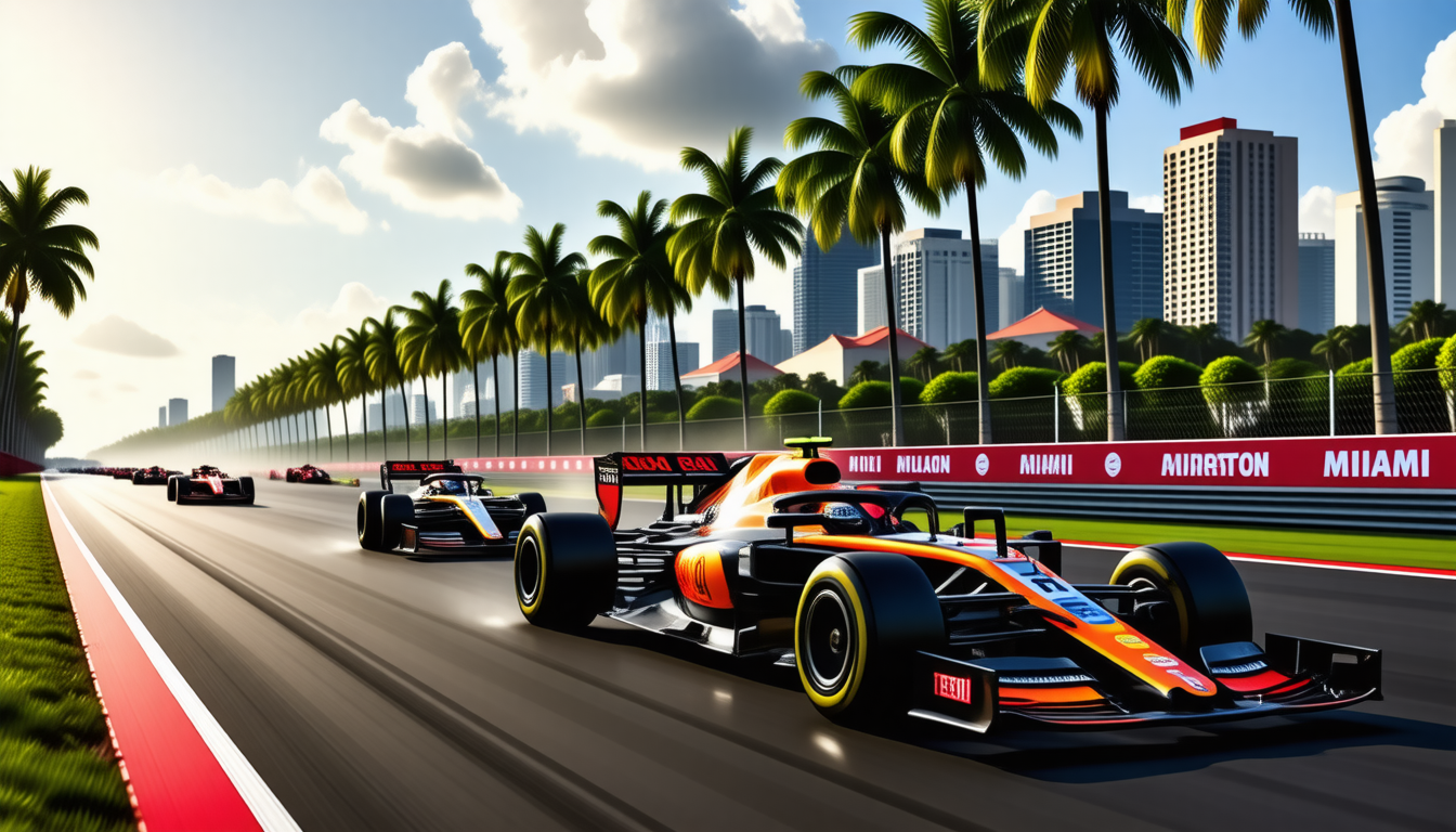découvrez les moments palpitants du gp de miami de f1, où lando norris réalise une performance époustouflante en devançant ses concurrents oscar piastri et lewis hamilton lors d'une course sprint pleine de surprises et de rebondissements.