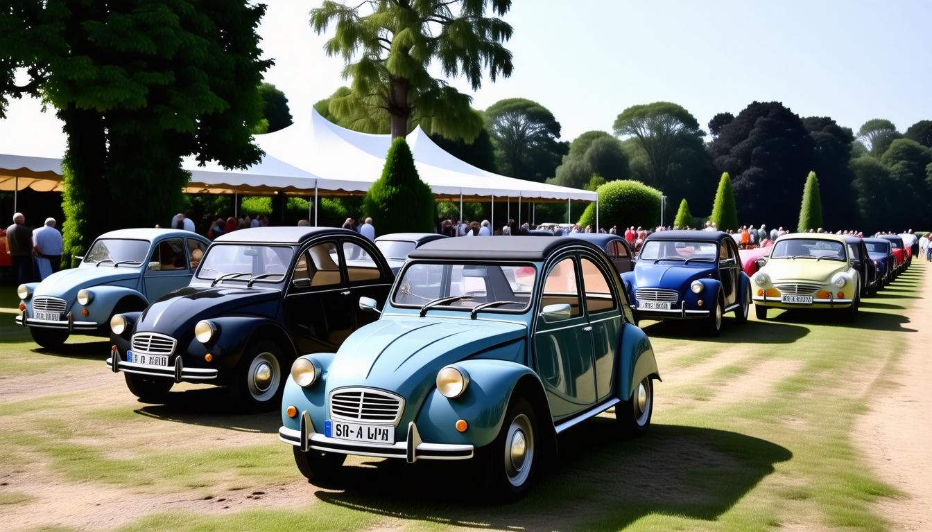 participez à la 22e édition de l'événement automobile en sarthe et tentez de remporter deux 2 cv ! profitez d'animations captivantes et vivez une expérience inoubliable au cœur de la passion automobile.