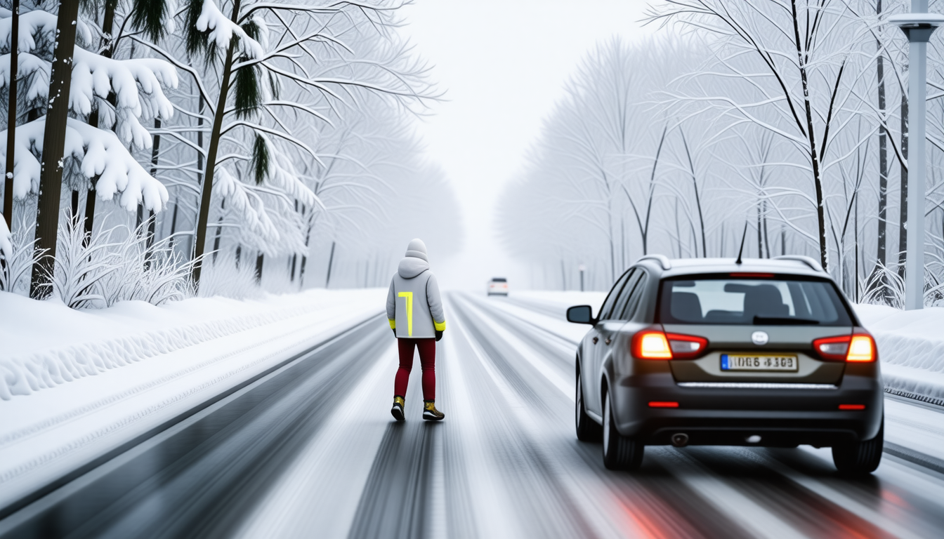 découvrez comment optimiser votre sécurité routière en hiver en choisissant des vêtements aux couleurs claires et en limitant l'utilisation du téléphone au volant pour éviter les distractions.