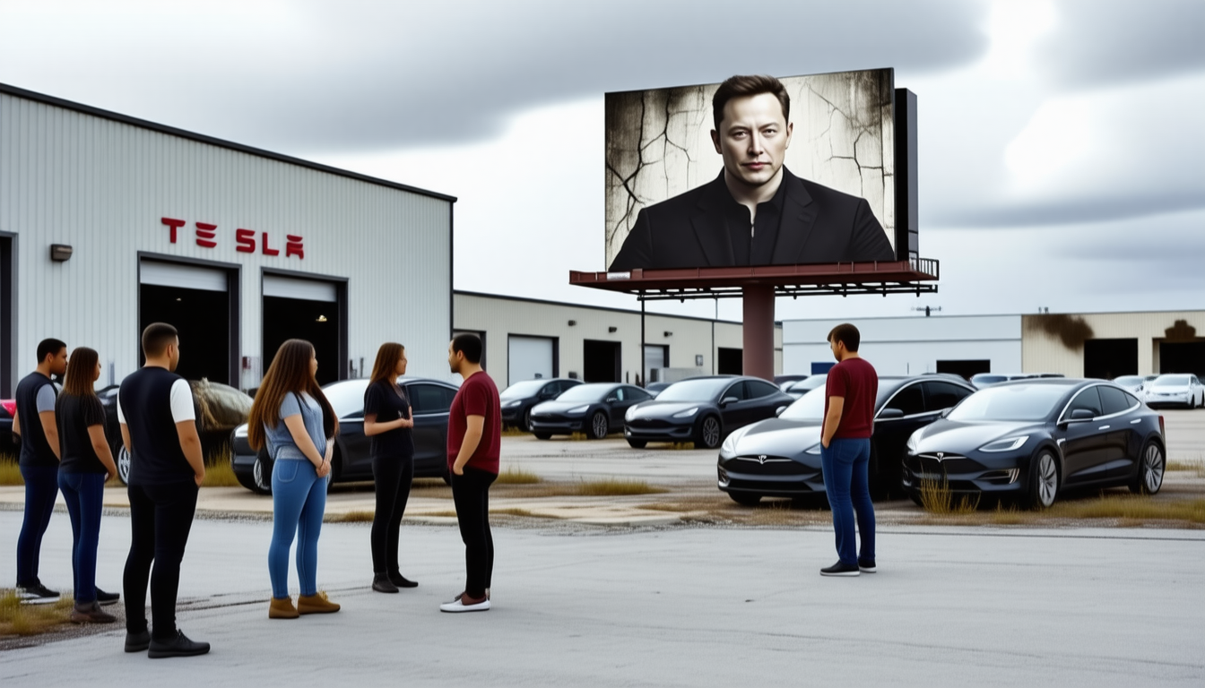 découvrez les raisons derrière le déclin de tesla et les stratégies controversées d'elon musk qui soulignent une inquiétude croissante parmi les investisseurs et les consommateurs. analyse approfondie des défis que la marque doit surmonter pour retrouver sa position de leader sur le marché.
