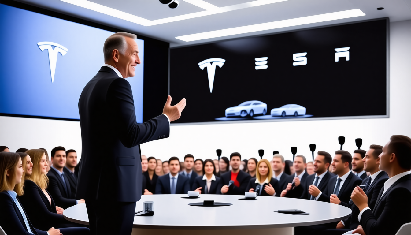 lors de sa conférence annuelle, tesla a évité de discuter de ses résultats financiers, laissant les investisseurs dans l'incertitude. découvrez les implications de cette stratégie et son impact potentiel sur l'avenir de l'entreprise.