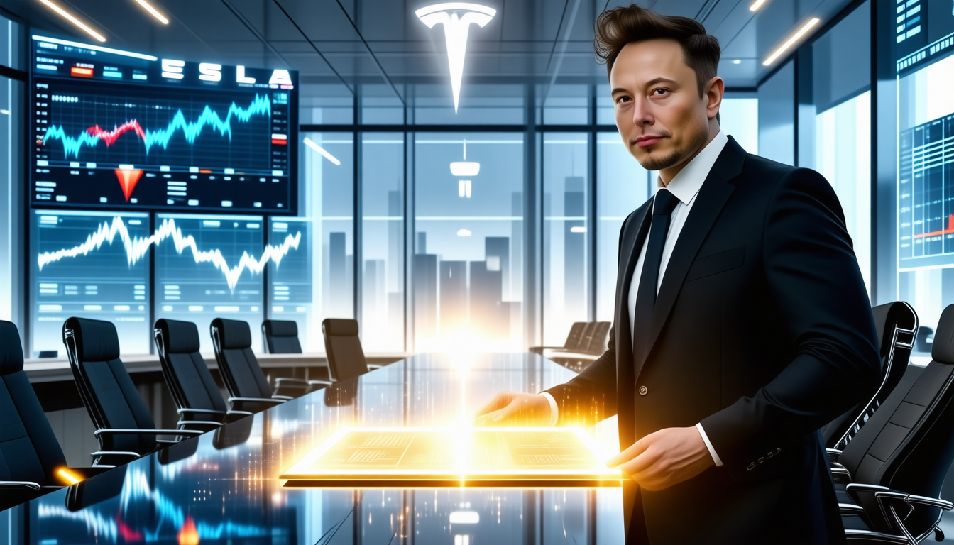 découvrez comment tesla met en place un pacte doré innovant pour retenir elon musk à la tête de l'entreprise et sécuriser sa valorisation face à la concurrence et aux incertitudes du marché.