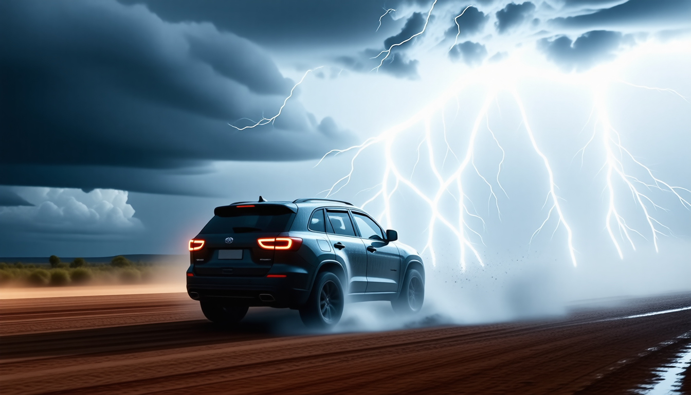 découvrez l’incroyable histoire d’un suv frappé par la foudre à trois reprises, qui continue de rouler sans aucun problème. un exemple impressionnant de résilience automobile et de fiabilité exceptionnelle.