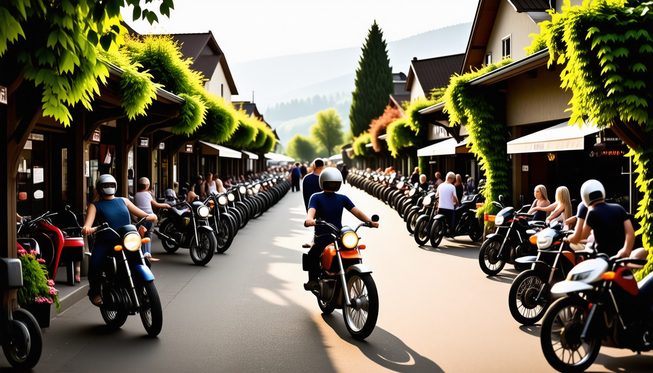 découvrez le plus grand village moto d'europe, un nouvel espace incontournable pour les passionnés de moto à seulement 10 minutes de lyon. plongez dans un univers dédié aux amateurs, avec des activités, des boutiques et des événements exclusifs qui raviront tous les motards.