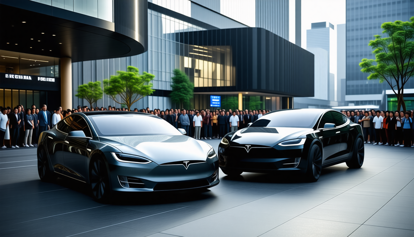 découvrez comment tesla subit un nouveau revers face à son concurrent chinois, illustrant la rivalité croissante dans le secteur des véhicules électriques et les défis auxquels fait face le géant américain.