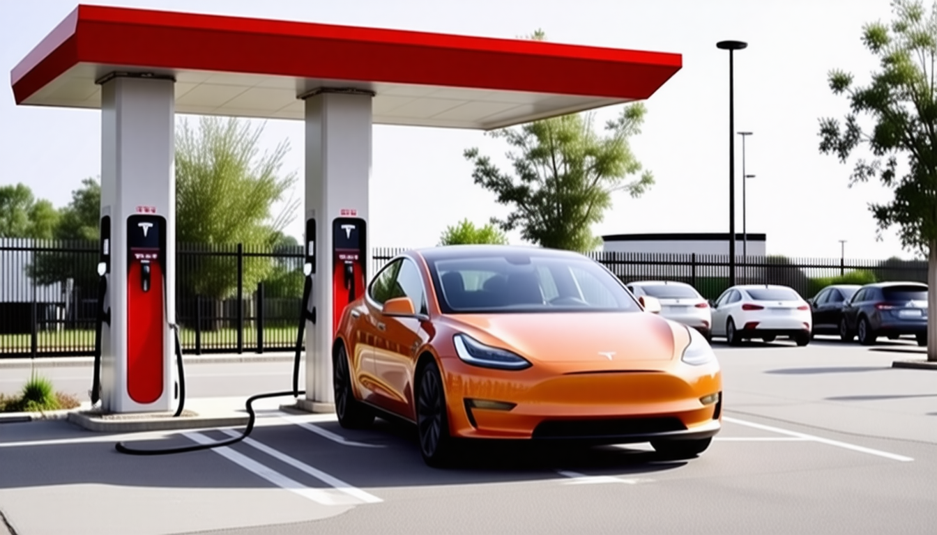 découvrez la nouvelle station de recharge tesla qui se distingue par ses services innovants et son ambiance conviviale, rivalisant même avec l'emblématique mcdonald's. ne manquez pas cette expérience unique alliant mobilité électrique et plaisir gourmand !